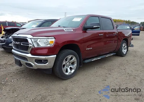 2019 Ram 1500 Big Horn/Lone Star 4X4 5'7 Box из США, поврежденный, VIN 1C6SRFFT5KN762742